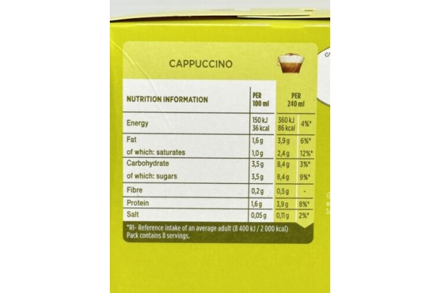 Nescafe Dolce Gusto Coffee Pods Cappuccino | 6 Boxes | 48 Drinks Servings