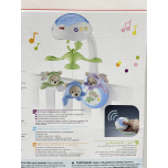 Fisher-Price Butterfly Dreams 3-In-1 Projection Mobile - Soothing Baby Sleep Aid Newborn Baby Toys