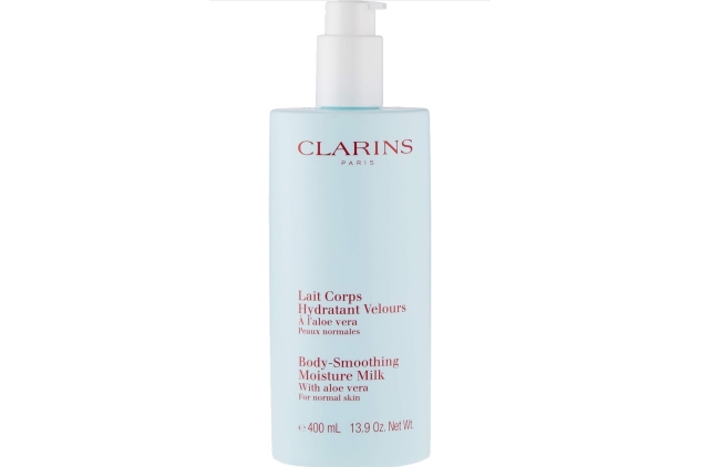 Clarins Body Smoothing Moisture Milk – Hydrating Lotion with Aloe Vera | 400ml
