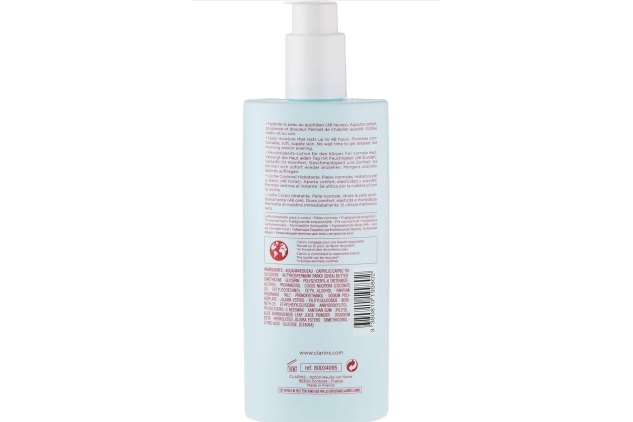 Clarins Body Smoothing Moisture Milk – Hydrating Lotion with Aloe Vera | 400ml