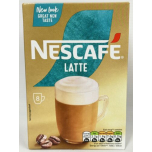 Nescafe Gold Latte Instant Coffee 48 Sachets | 48 Servings | Winter Essential | Bulk Buy Deal