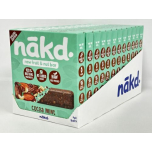 Nakd Cocoa Mint Fruit & Nut Bars Vegan Chocolate Alternative 48 X 35g