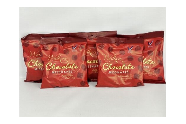 Walkers Chocolate Misshapes 5 X 200g Assorted Flavours Shapes | 1KG TOTAL