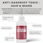 Recipe for Men Anti-Dandruff Cooling Tonic – Leave-In Hair & Beard Treatment | 3 × 100ml