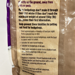Gardman Hedgehog Food – 650g – Nutritious Biscuit Bites for Wild Hedgehogs – High Protein, Balanced Diet for Garden Wildlife Support