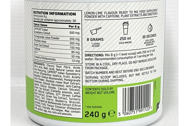Optimum Nutrition Gold Standard Plant Pre-workout | Lemon Limeade Flavour | 30 Servings