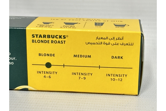 STARBUCKS Creamy Vanilla Flavoured Coffee by Nespresso | Blonde Roast | 120 Coffee Capsules | Bulk Buy Deal | Business Supplies