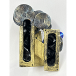 CLASSIC Large Gold Bars & Coins Aquarium Ornament – 240mm | Treasure Chest Decoration