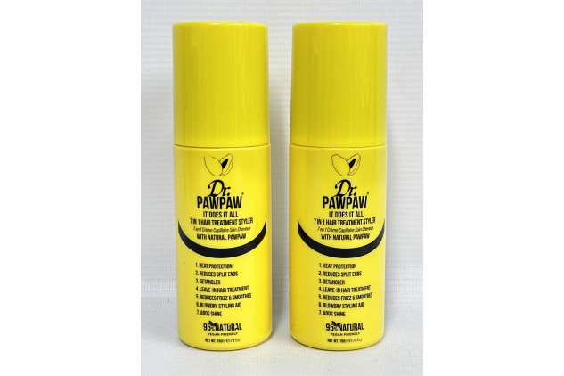 Dr PawPaw 7 In 1 It Does It All Hair Treatment Styler, Suitable All Hair Types 2 X 150ml