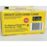 Fulfil Vitamin and Protein Bar, 15 X 40g Bars, Chocolate Salted Caramel Flavour | BBE 12/09/2024