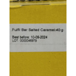 Fulfil Vitamin and Protein Bar, 15 X 40g Bars, Chocolate Salted Caramel Flavour | BBE 12/09/2024