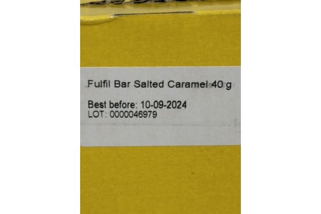 Fulfil Vitamin and Protein Bar, 15 X 40g Bars, Chocolate Salted Caramel Flavour | BBE 12/09/2024