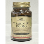 Solgar Vitamin B6 100 mg Food Supplement | 100 Vegetable Capsules (Pack Of 2)