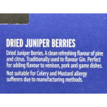 Dried Juniper Berries – 22g (Pack of 4), Perfect for Cooking & Gin Infusions