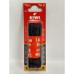 Kiwi Outdoor Cord Shoe Laces 140cm – Black – 1 Pair – Durable Hiking Laces